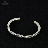 LARRY SMITH BR-0166 Square Wire Bangle 5T