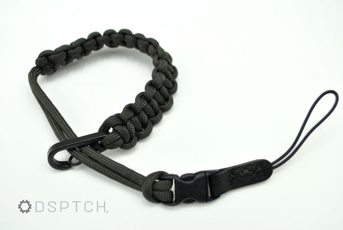 DSPTCH Camera Wrist Strap(Matte Black)