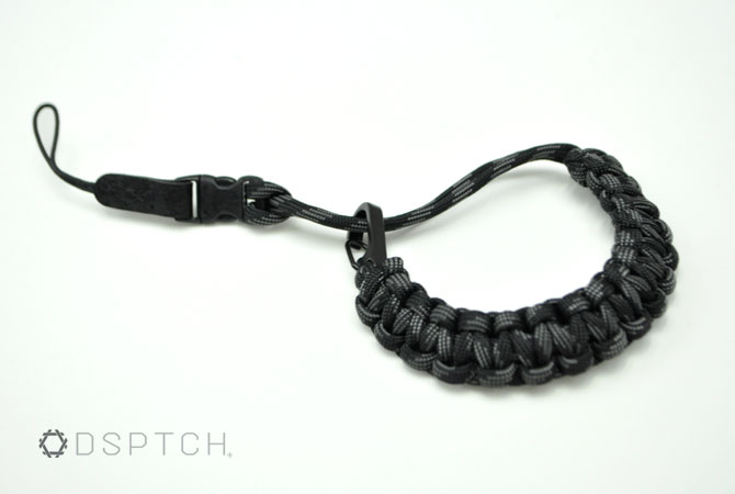 DSPTCH Camera Wrist Strap(Matte Black)