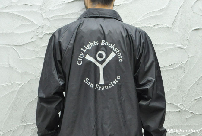 City Lights Bookstore Coach Jacket(Logo)