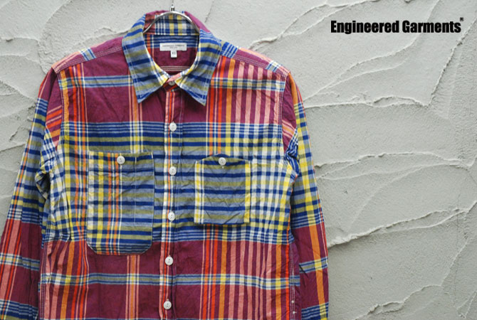 ENGINEERED GARMENTS 【2017S/S】Work Shirt(Big Plaid)