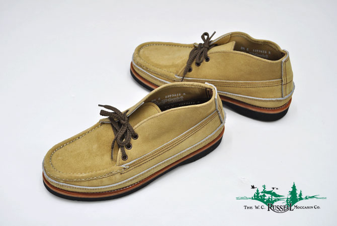 RUSSELL MOCCASIN Sporting Crays Chukka(Laramie)Double Vump