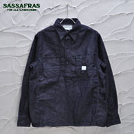 SASSAFRAS Gardener Shell Half (7.5oz Denim) 