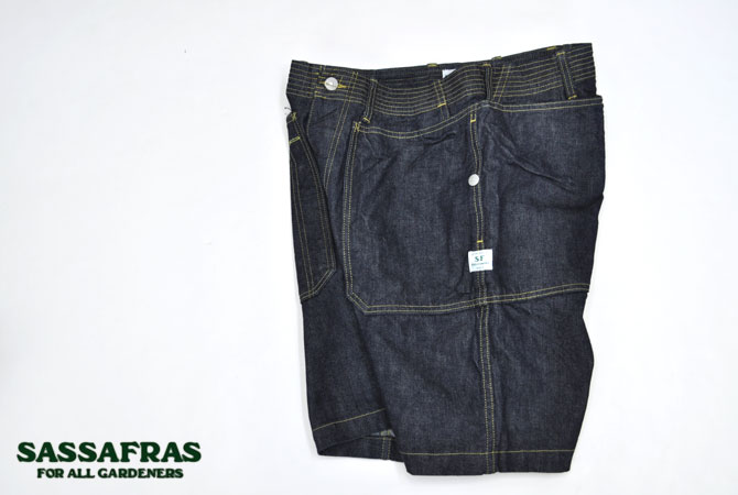 SASSAFRAS Fall Leaf Sprayer Pants1/2(13.5oz Denim)