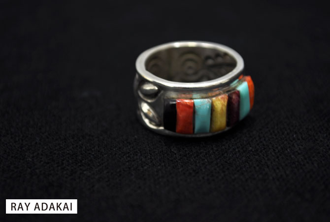 RAY ADAKAI Inlay Ring