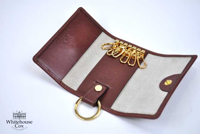 Whitehouse Cox 【Antique】S-9692 Key Case With Ring