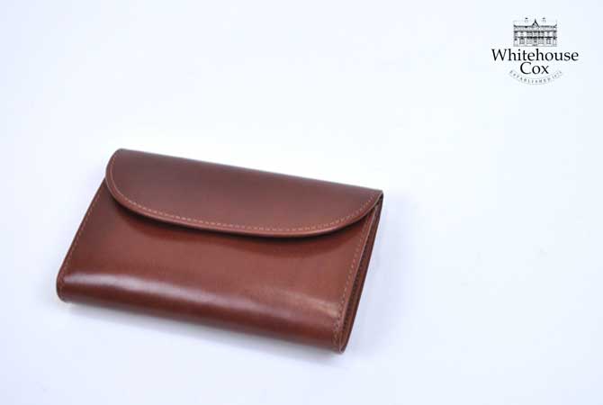 Whitehouse Cox 【Antique】S-7660 3Fold Purse 