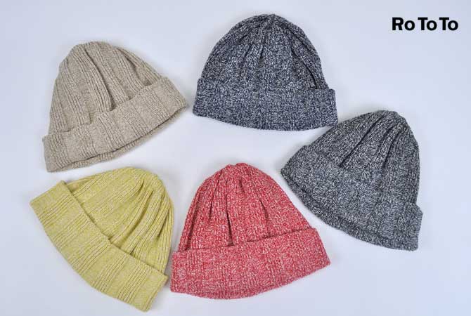 Rototo Mix Silk Cotton Beanie