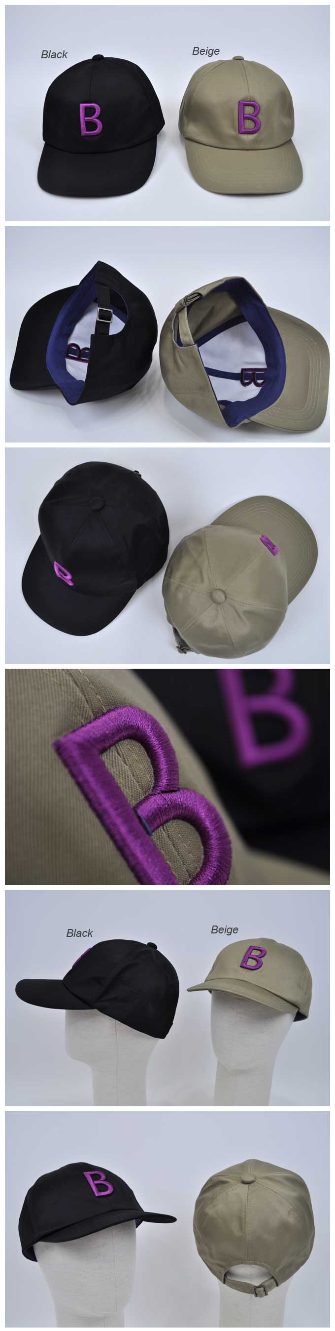 Bohemians Solid Twill BB Cap(B Emb)