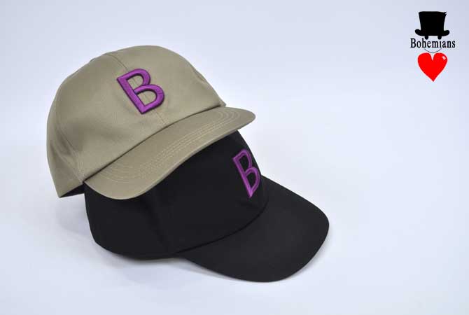 Bohemians Solid Twill BB Cap(B Emb)