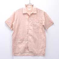 ENGINEERED GARMENTS Camp Shirt(Window Pane Cotton Dobby) 