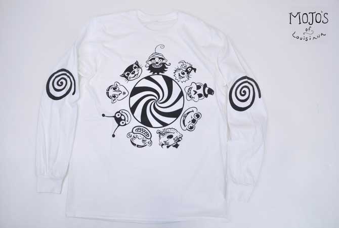 Mojo's  L/S Print Tee