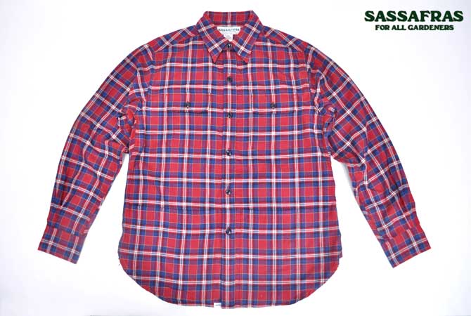 SASSAFRAS C&P.O.Apron Shirt