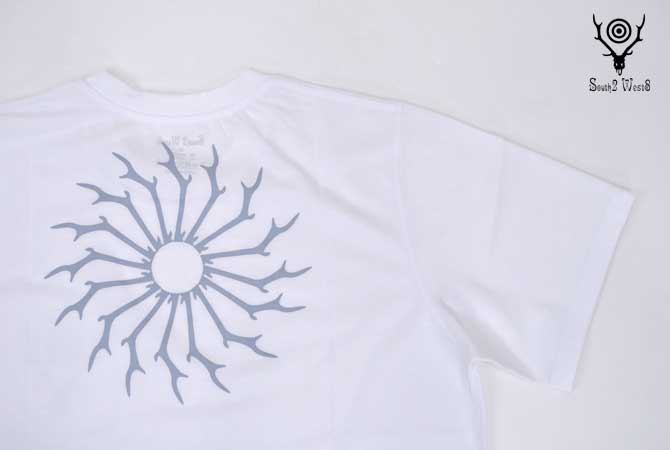 South2 West8 Round Pocket Tee(Circle Horn)