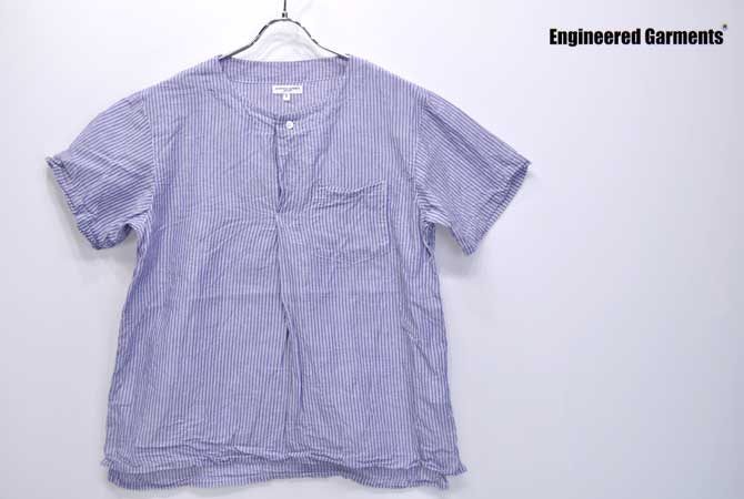 ENGINEERED GARMENTS Med Shirt(Stripe)