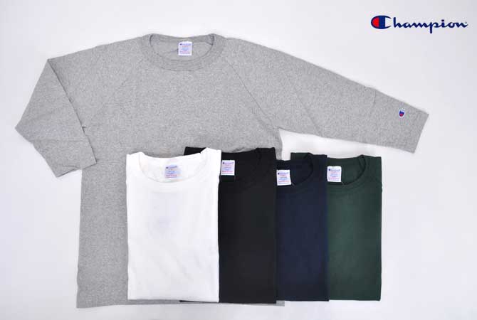 Champion  Raglan 3/4 Sleeve T-Shirt(C5-U404)