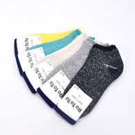 Rototo Washi Pile Socks Short