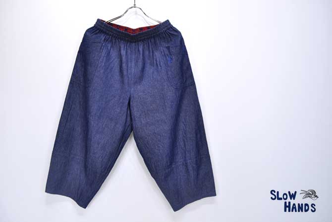 SLOW HANDS Poofy Pants (Lt.Blue Denim)