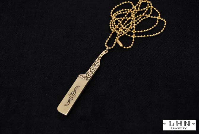 LHN Jewelry Razor Blade Necklace