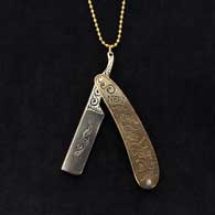 LHN Jewelry Straight Razor Necklace