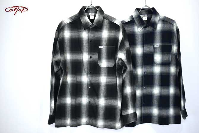 Cal Top Ombre Check L/S Shirts 