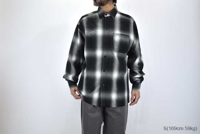 Cal Top Ombre Check L/S Shirts 