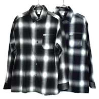 Cal Top Ombre Check L/S Shirts 