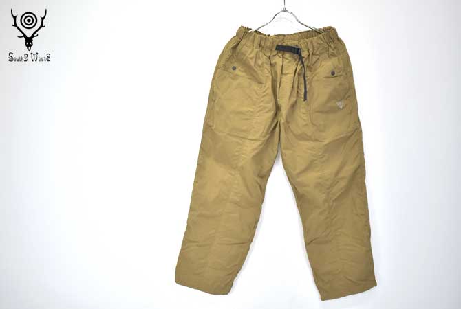 South2 West8 Belted Center Seam Pant（Wax Coating）