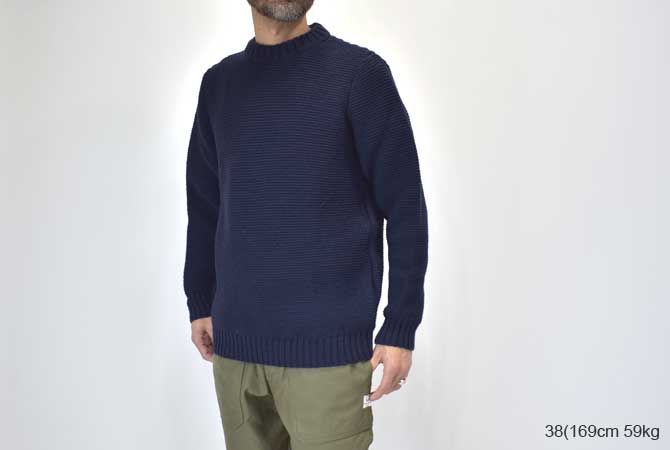 Kerry Woollen Mills Pearl Stitch Crew Neck Lite