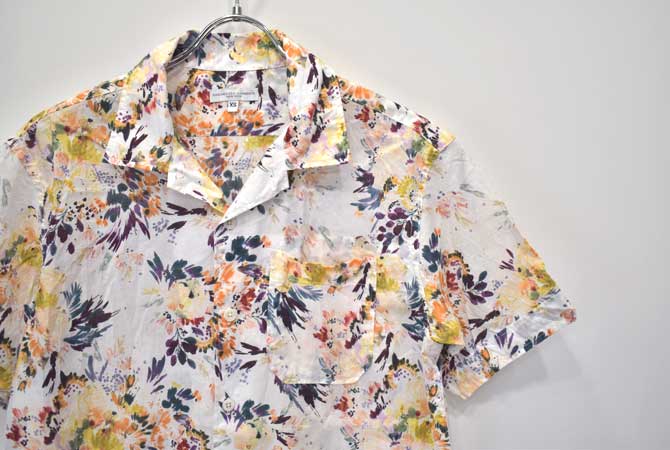 ENGINEERED GARMENTS Camp Shirt(Botany Printed Lawn)