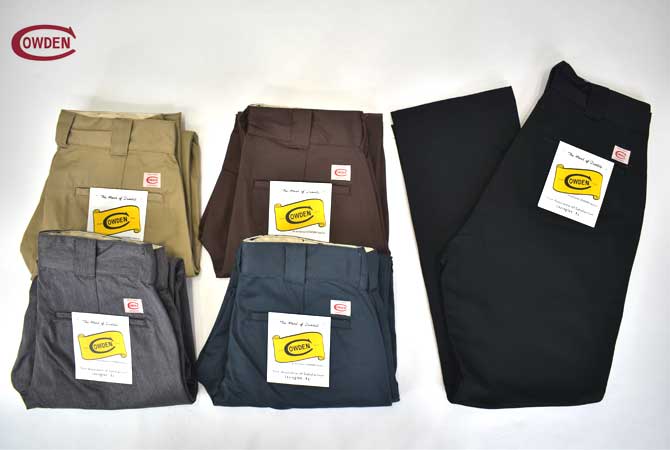 COWDEN Slim Work Pants 