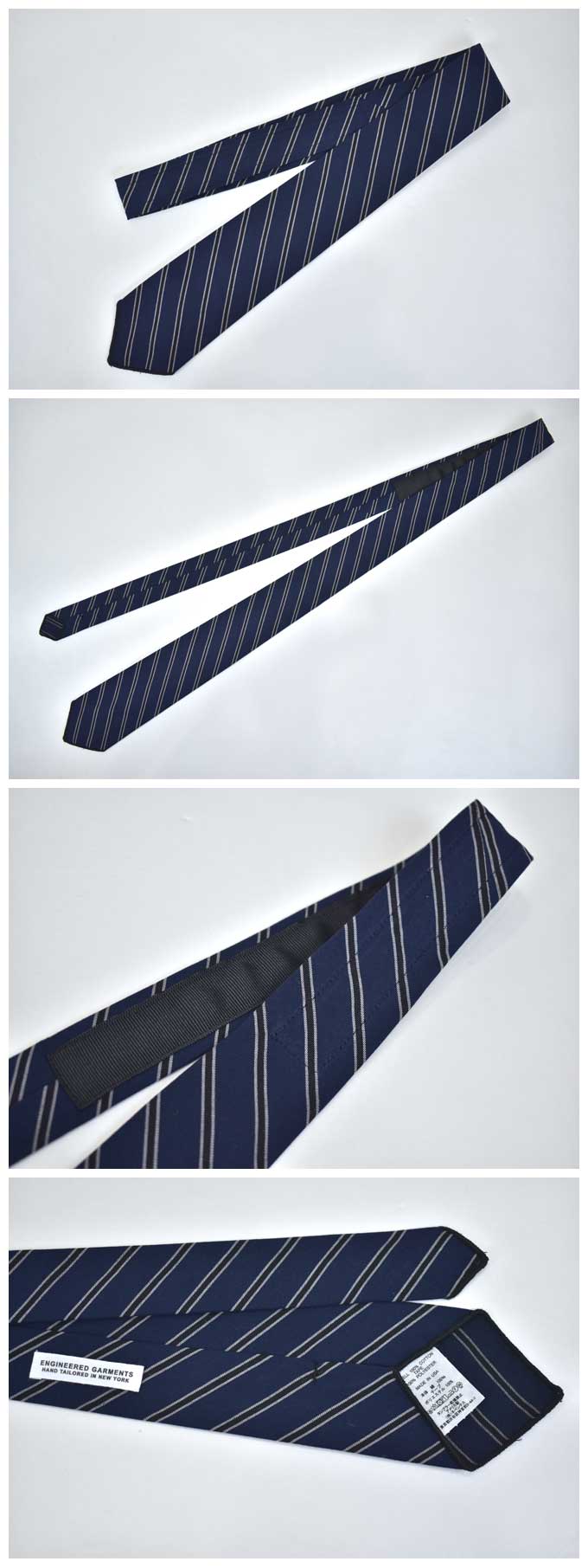 ENGINEERED GARMENTS Neck Tie(Regimental St.) 