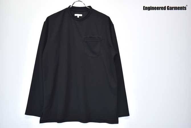 ENGINEERED GARMENTS Long Sleeve Crew (Eagle Flat Back Mesh)