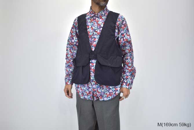 ENGINEERED GARMENTS Fowl Vest (High Count Twill)