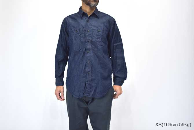 ENGINEERED GARMENTS Work Shirt (4.5oz Denim) 