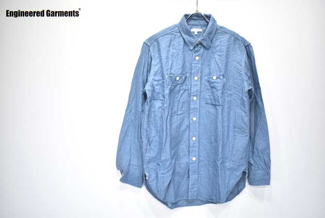 ENGINEERED GARMENTS Work Shirt (Cl Chambray)