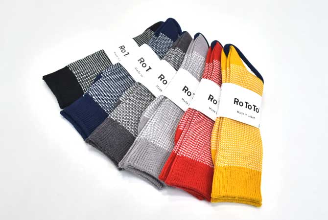 Rototo R1211 Washi Rib Socks 