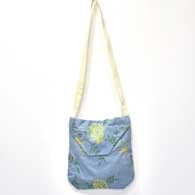 ENGINEERED GARMENTS Shoulder Pouch (Denim Floral)