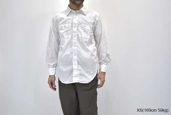 ENGINEERED GARMENTS Work Shirt (Superfine Poplin)