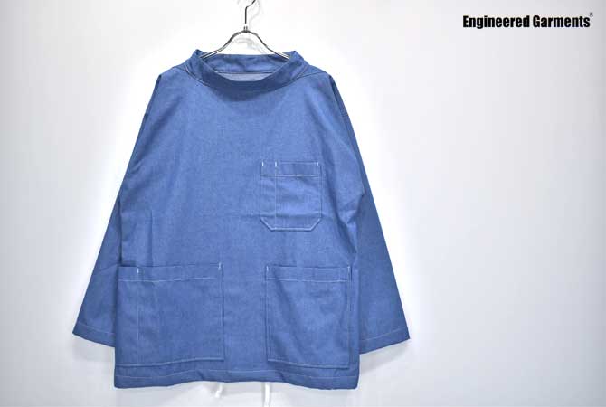 ENGINEERED GARMENTS 【Workaday】Smock Popover (6oz Cotton Denim) 