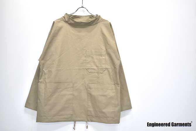 ENGINEERED GARMENTS 【Workaday】Smock Popover (Cotton Ripstop) 