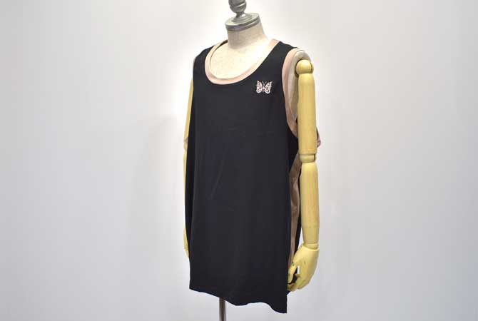 Needles Papillon Emb. Side Line Tank Top (Ci/Pe/Pu)