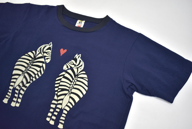 Bohemians Bare S/S Tee(Love Zebra OV Flocky) 