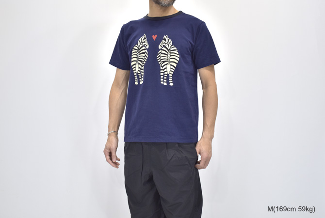 Bohemians Bare S/S Tee(Love Zebra OV Flocky) 