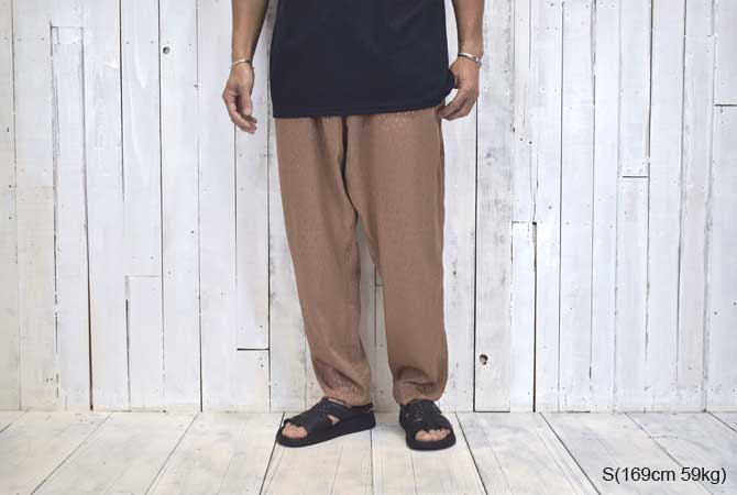 South2 West8 String Slack Pants (Poly Jacquard / Mottled) 