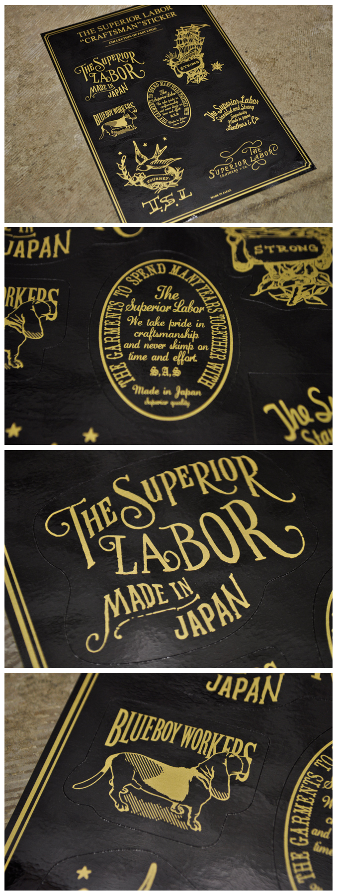 The Superior Labor Superior Sticker